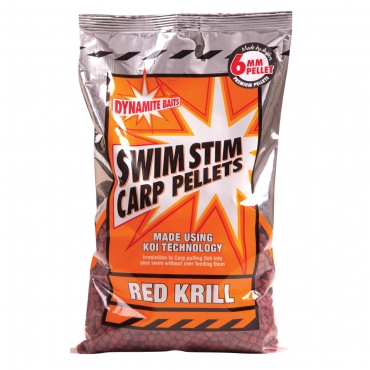 Dynamite Baits Swim Stim Red Krill Pellet 6 mm